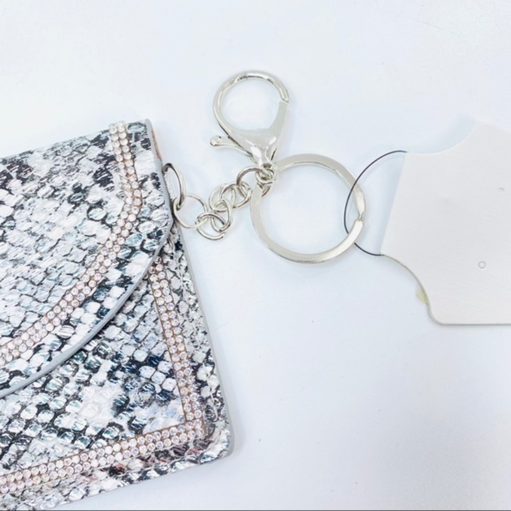 Python SnakeSkin KeyChain Wallet Coin Purse - Picture 3 of 4